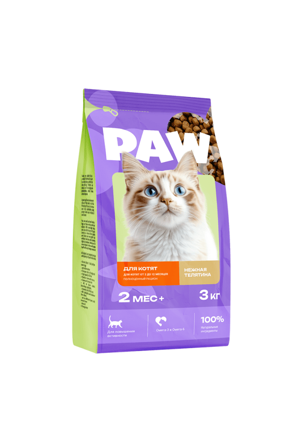 Корм для котят, 3 кг